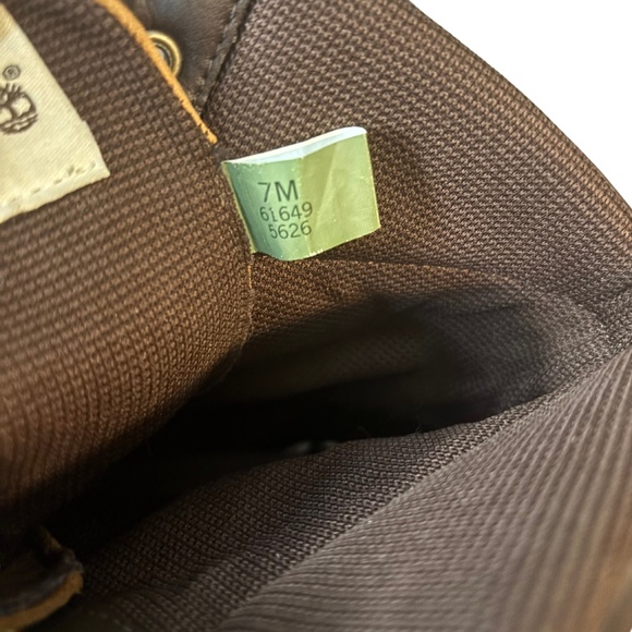 Timberland Lace-Up Heeled Boots – Size 7 Y2K Retro - Picture 5 of 5